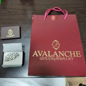 AVALANCHE 실버 체인 반지