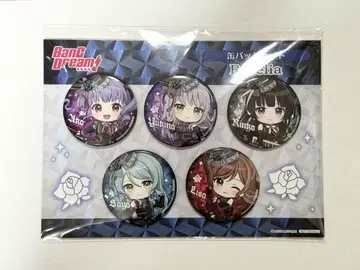 뱅드림 게이머즈 아키하바라 캔뱃지 Roselia 5종 세트