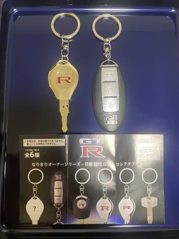 나리키리 오너 시리즈 닛산 역대 GT-R 수집용 키 R35 BCNR33