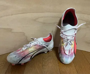 푸마/스파이크 슈즈 / 사이즈 24.5 cm/약간의 흠집/얼룩 있음