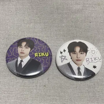 NCT WISH 프리 데뷔 투어 리쿠 캔 배지 세트