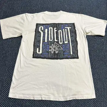 SIDEOUT 그래픽 티셔츠 시드 아웃 90s
