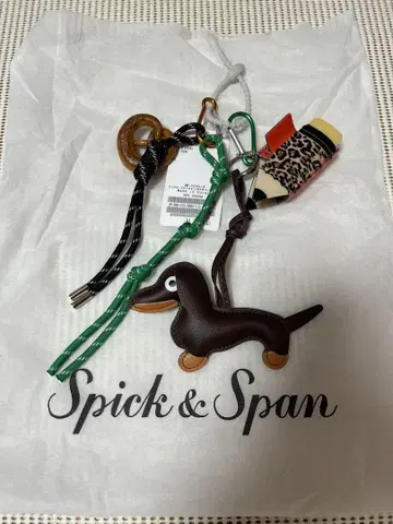 Spick and Span 키 참 키링 참 dog