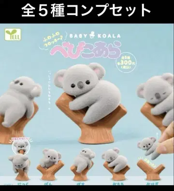 베비코아라 가챠 전 5종 컴프 세트