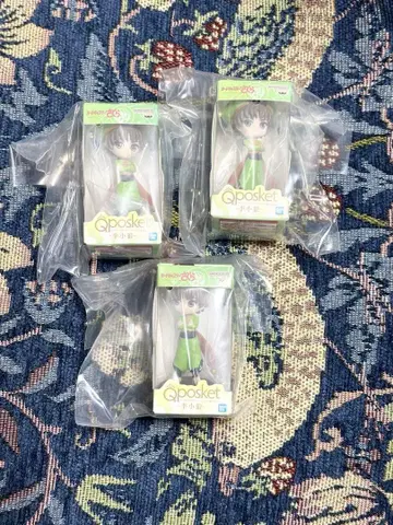 Qposket 피규어 3개 세트 미개봉