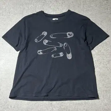 HAI SPORTING GEAR 안전 핑 티셔츠 블랙 M 80s