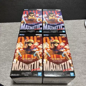 원피스 몽키 D. 루피 MAXIMATIC SPECIAL 4개 세트