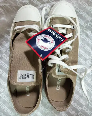 CONVERSE ALL STAR 로우 컷 베이지 26 미사용 새상품
