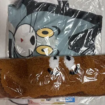 톰과 제리 제일복권 C상 러그 매트 빅 타월