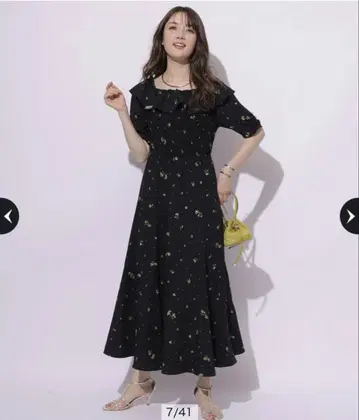 앱와이어 리시 리틀 플라워 와셔 원피스 저스길리티