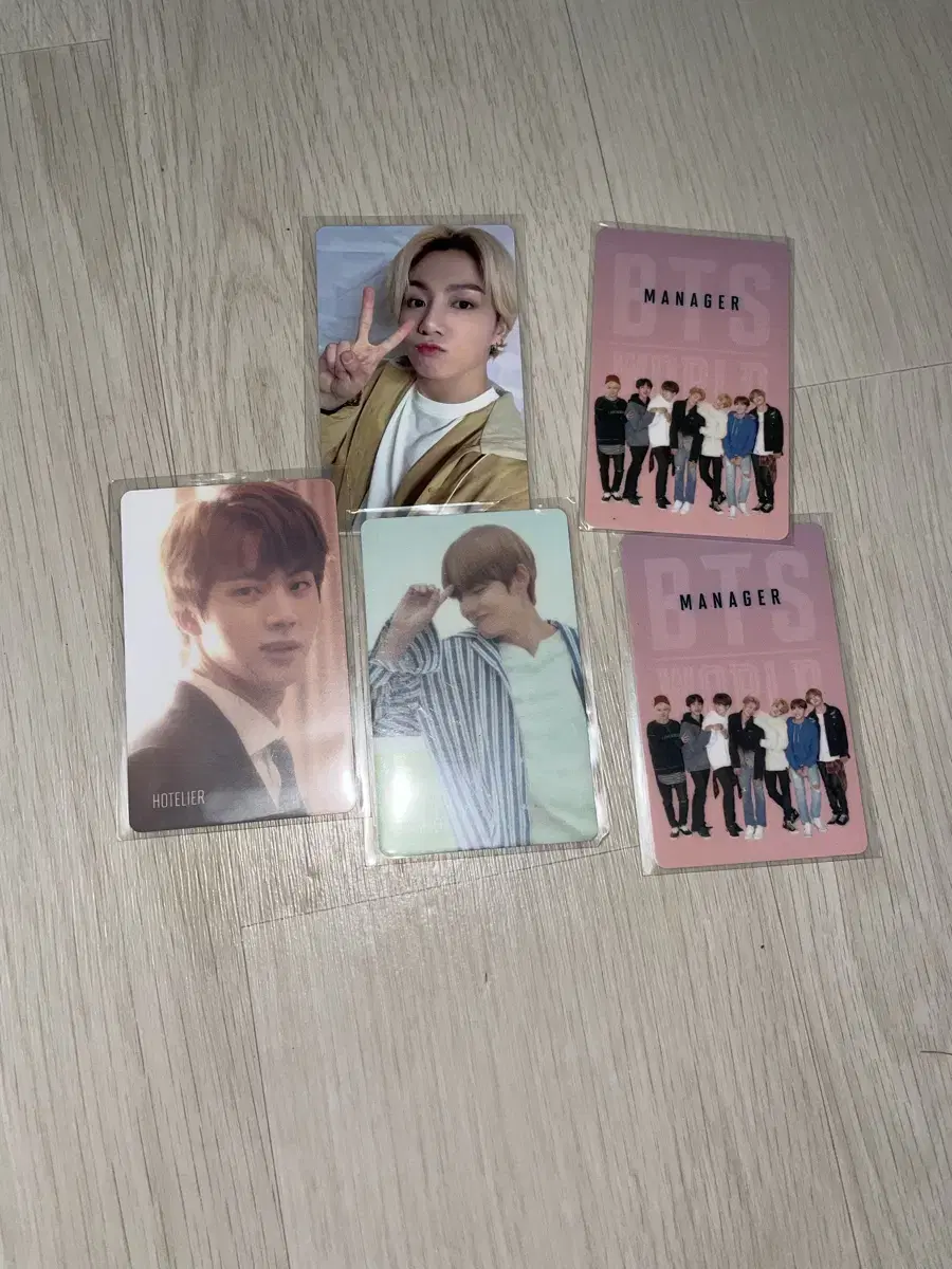 Bangtan Biwol Limited Poca Blonde jungkook be Seokjin v Group
