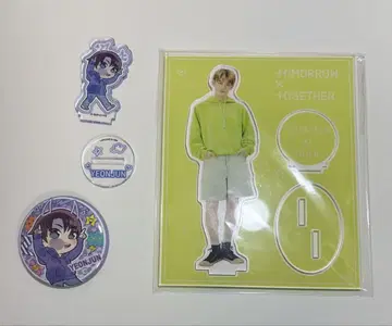 TXT 영준 아크릴 스탠드 캔뱃지 멤버십 가챠가챠