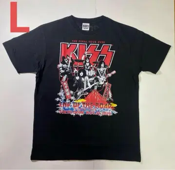 KISS END OF THE ROAD 앙코르 히스토리 티셔츠 L