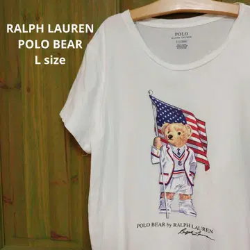 랄프 로렌 폴로 베어 티셔츠 RALPH LAUREN 성조기