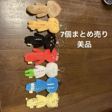 유키오 지역 봉제 인형 7개 세트