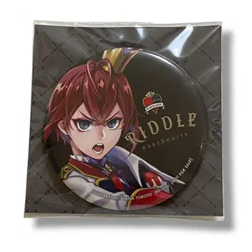 캔뱃지 트위스티드 원더랜드 리들 로즈 하트 ANIPLEX 예약 특전