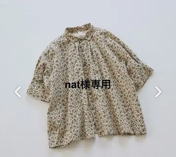 NOUVELLES DU PARADIS 누벨 뒤 파라디 꽃무늬 블라우스