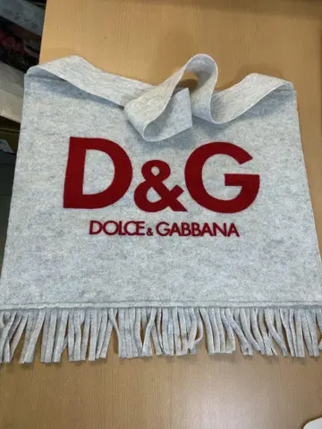 D&G 프린지 숄더백 펠트