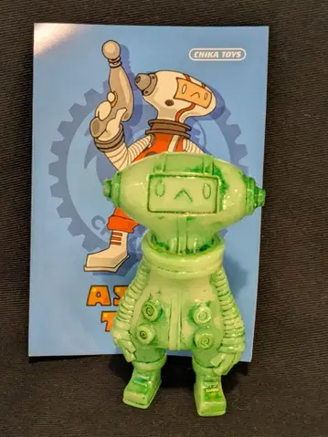 CHIKA TOYS ASTRO TEEN 축광/그린