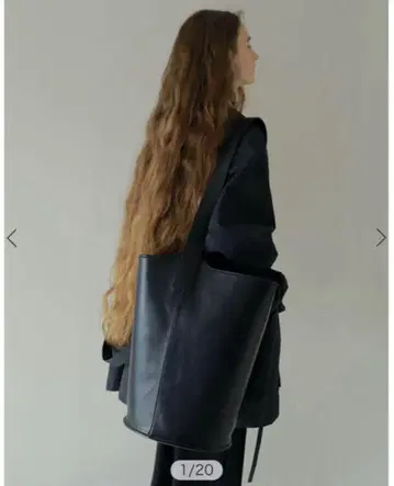 ETRE TOKYO 램 가죽 버킷 백 완판템 BAG 숄더