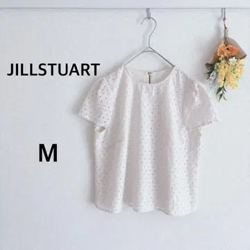 질스튜어트 JILLSTUART 셔츠 반팔 베이지 계열 M 캐주얼
