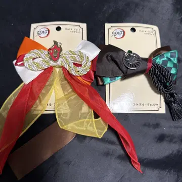 USJ 귀멸의 칼날 렌고쿠 쿄쥬로 탄지로 헤어 클립 2개 묶음 판매