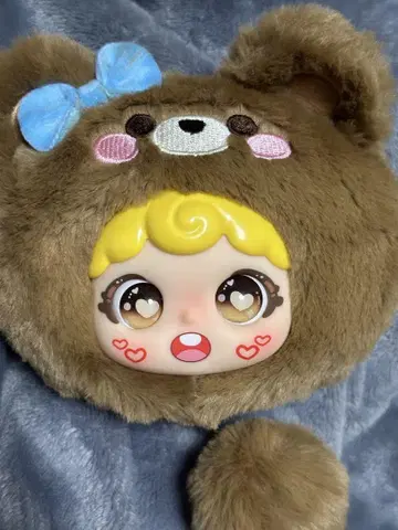 Midoo 곰 귀가 달린 귀여운 키링