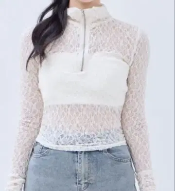 YILON MADE 블로섬 레이스 톱스