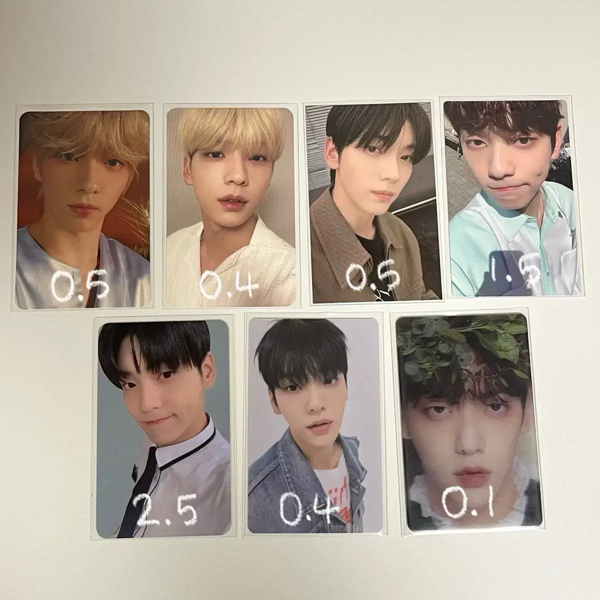 TXT Soobin photocard poca wts