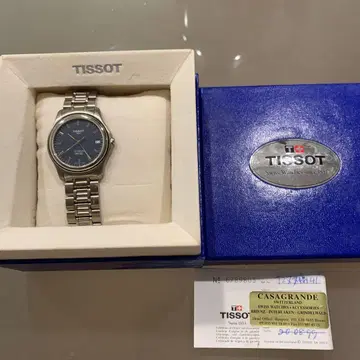 티쏘 PR 50 티타늄 파랑 다이얼 미사용 새상품