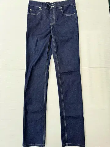 거의 미사용 cheapmonday 다크 블루 슬림 핏 데님 팬츠