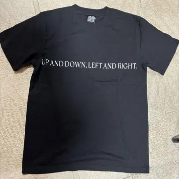 UP AND DOWN, LEFT AND RIGHT. 티셔츠