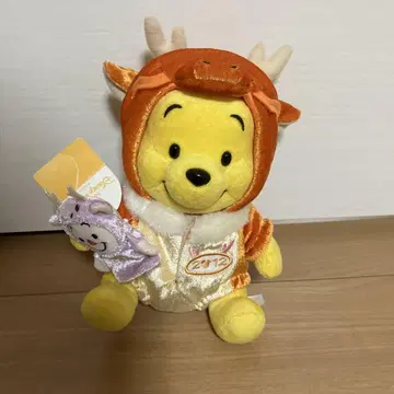 디즈니 리조트 푸우 띠 봉제 인형 2012 택 포함 새상품