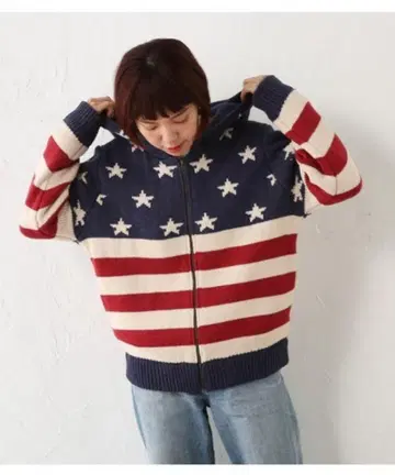 RODEO CROWNS 미국 국기 후드티 새상품
