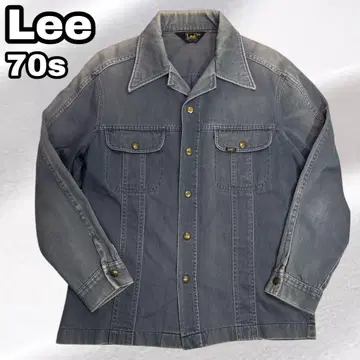 Lee 몰스킨 자켓 70s 삼각형 택 빈티지 남성용 M 구제 의류