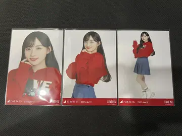 노기자카46 카와사키 사쿠라 칼리지 브로마이드 3종 컴프
