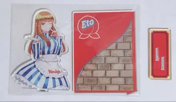 컬러풀 피치 에토 아크릴 스탠드