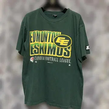 STARTER CFL1998 에드먼턴 에스키모스 빈티지 티셔츠