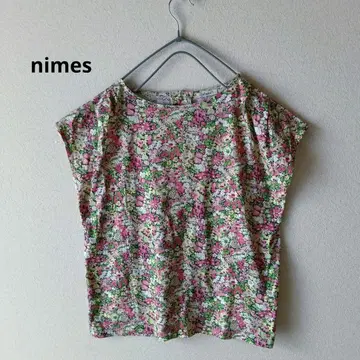nimes 님 풀오버 리버티 프렌치 슬리브 코튼