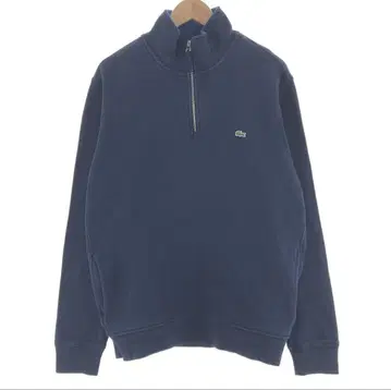 Lacoste 네이비 하프 지퍼 트레이닝복 라코스테