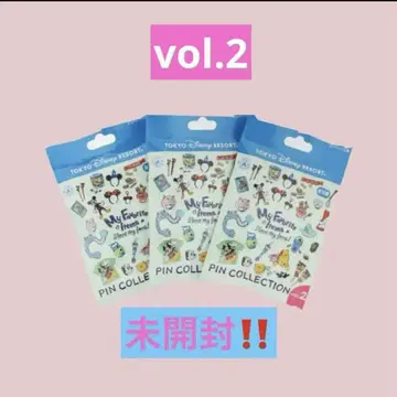 핀 배지 1봉지(핀 2개입) 도쿄 디즈니 리조트