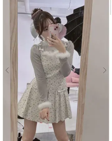 Me roir 미로와르 꽃 플리츠 OP 후루사와 리사
