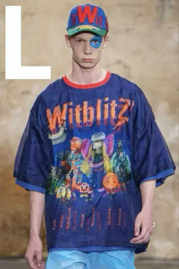 새상품 20SS Walter Van Beirendonck 3D 티셔츠 L