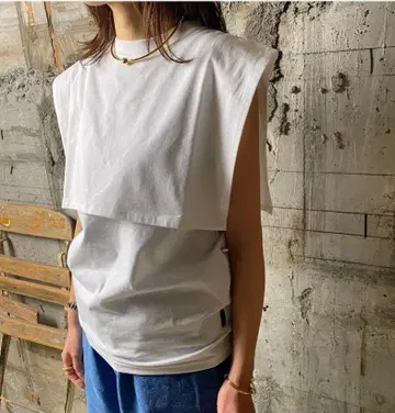 HYKE CORDURA SLEEVELESS TEE 슬리브리스 티셔츠