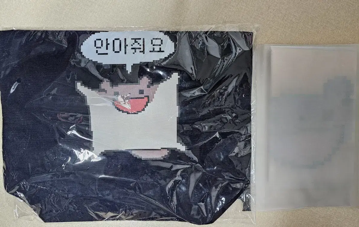 부드라미 팝업 안아줘요 에코백 + 특전 슬로건