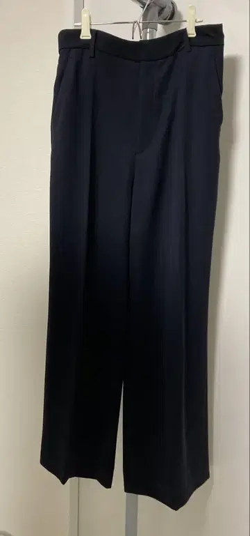 Plage Washable 스트레이트 팬츠 38 네이비