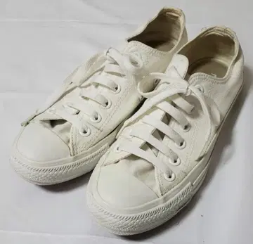 컨버스 ALL STAR 화이트 스니커즈 24cm