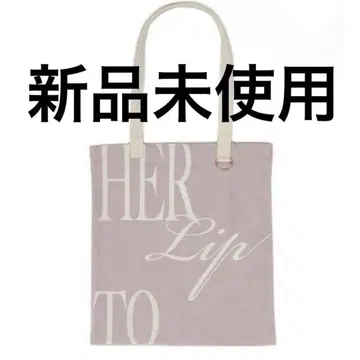 HLT Flat Logo Tote rose 한정판 나고야 토트 로즈