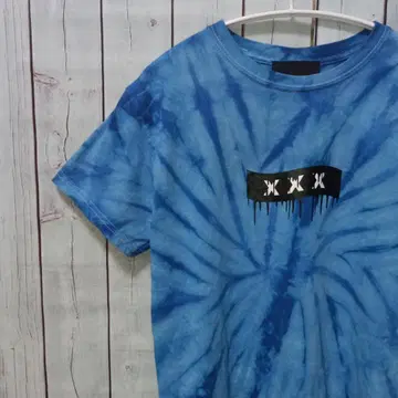 GOD SELECTION XXX 갓 셀렉션 타이다이 티셔츠 파랑