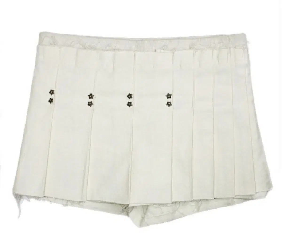 본네 bonnae star rivet pleated skort
